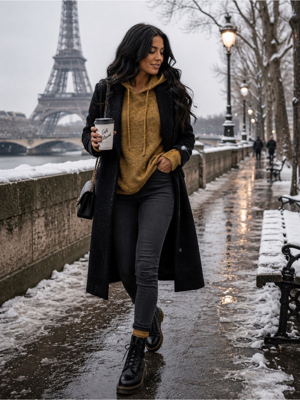 Misia Cozy Mustard Hooded Sweater | Soft & Lightweight | Women’s